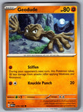 Geodude Common SV: Scarlet & Violet 151 074/165 NM 2023