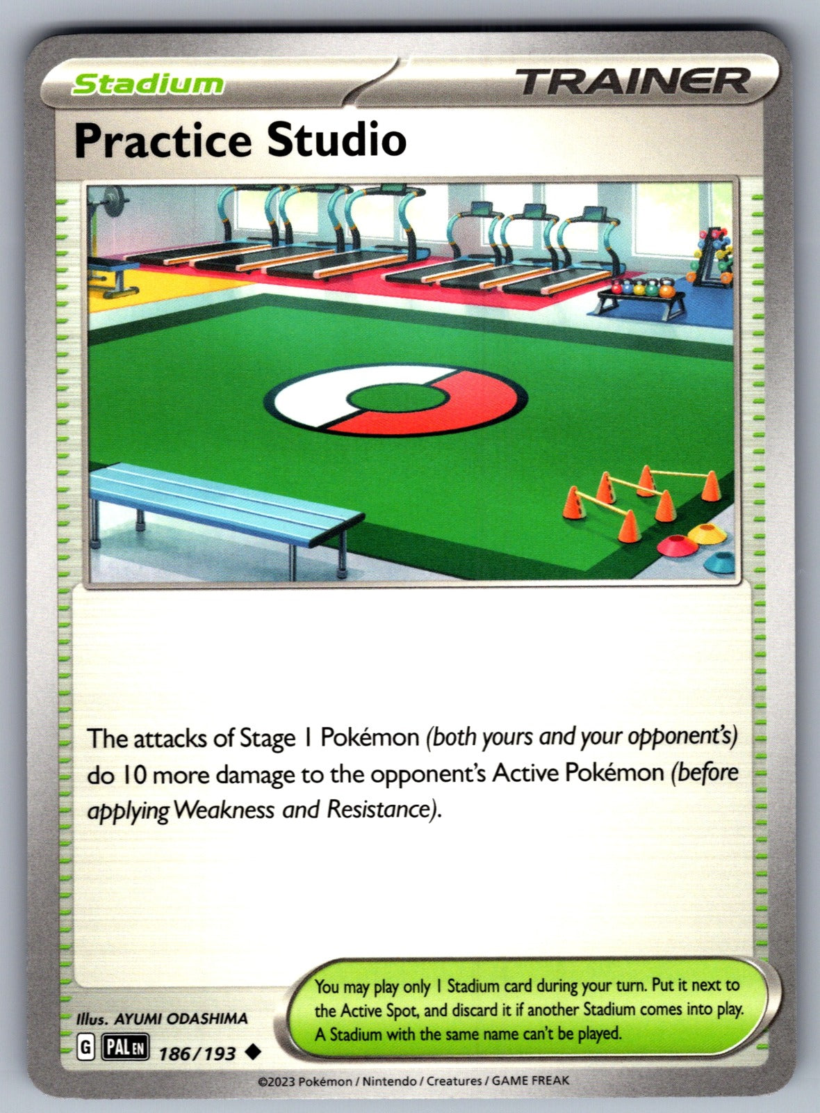 Practice Studio Uncommon SV02: Paldea Evolved 186/193 NM 2023
