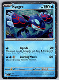 Kyogre Holo Rare ME01: Mega Evolution 034/132 NM 2025