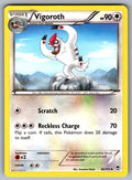 Vigoroth Uncommon XY - Furious Fists 82/111 LP 2014
