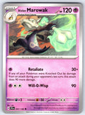 Alolan Marowak Uncommon SV09: Journey Together 057/159 LP 2025