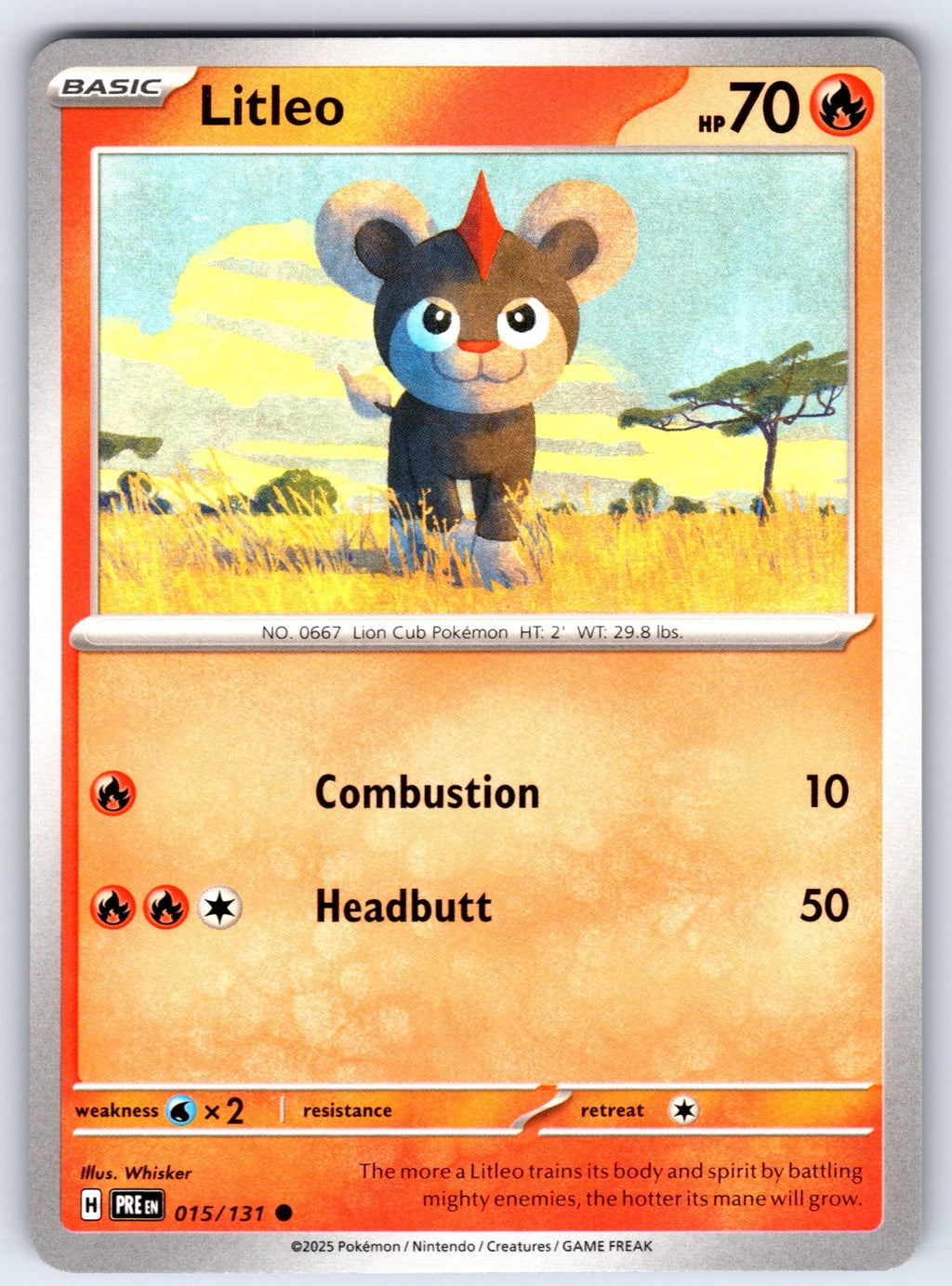 Litleo Common SV: Prismatic Evolutions 015/131 NM 2025