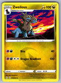 Zweilous Uncommon SWSH07: Evolving Skies 114/203 NM 2021
