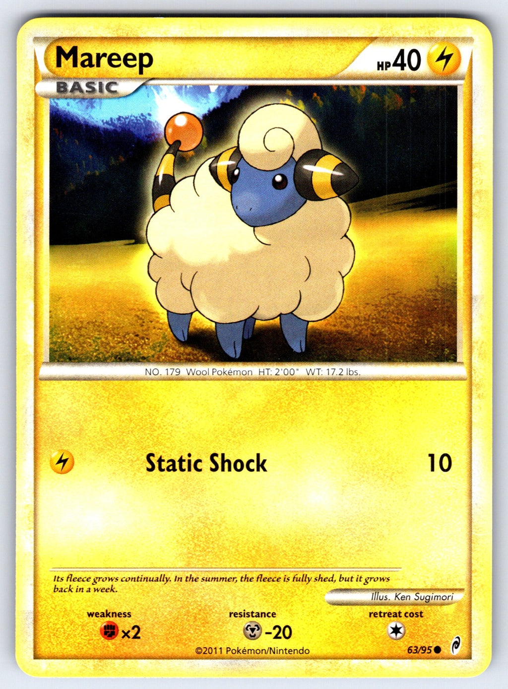 Mareep Common Call of Legends 63/95 LP 2011