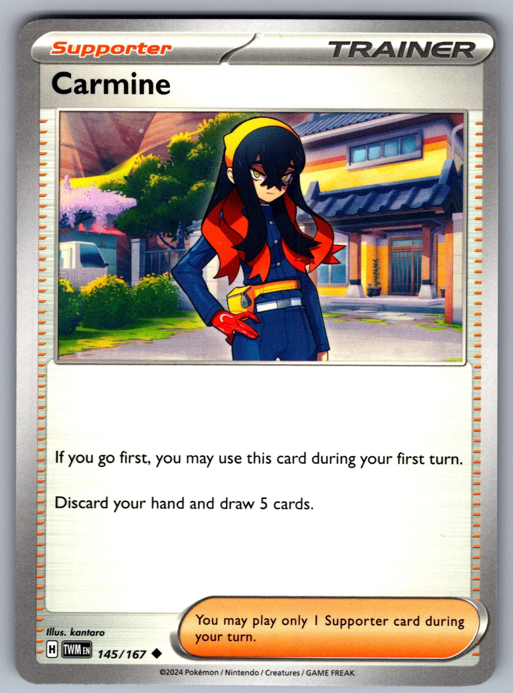 Carmine Uncommon SV06: Twilight Masquerade 145/167 NM 2024