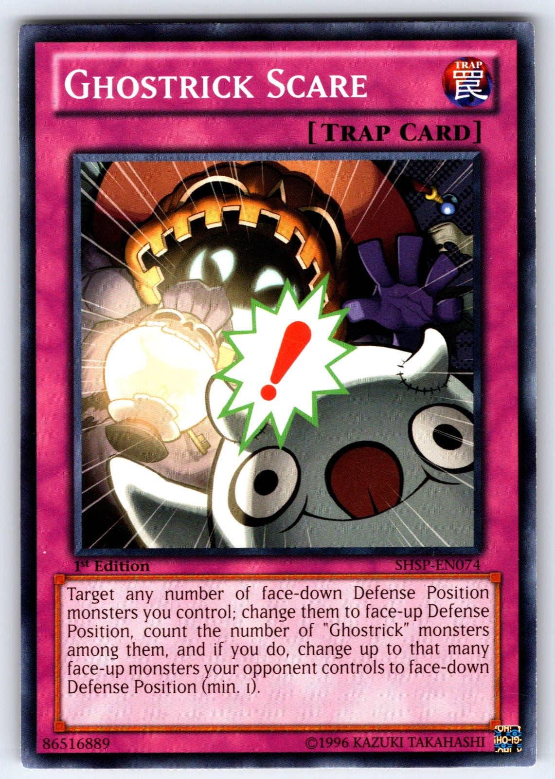 Ghostrick Scare 1st Edition Common 2014 Mega-Tins Mega Pack MP14-EN175 LP 2014