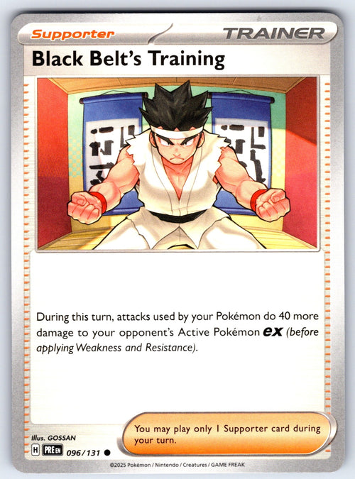 Black Belt's Training Common SV: Prismatic Evolutions 096/131 NM 2025