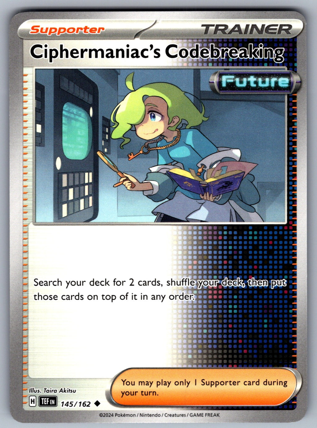 Ciphermaniac's Codebreaking - Uncommon SV05: Temporal Forces 145/162 NM 2024