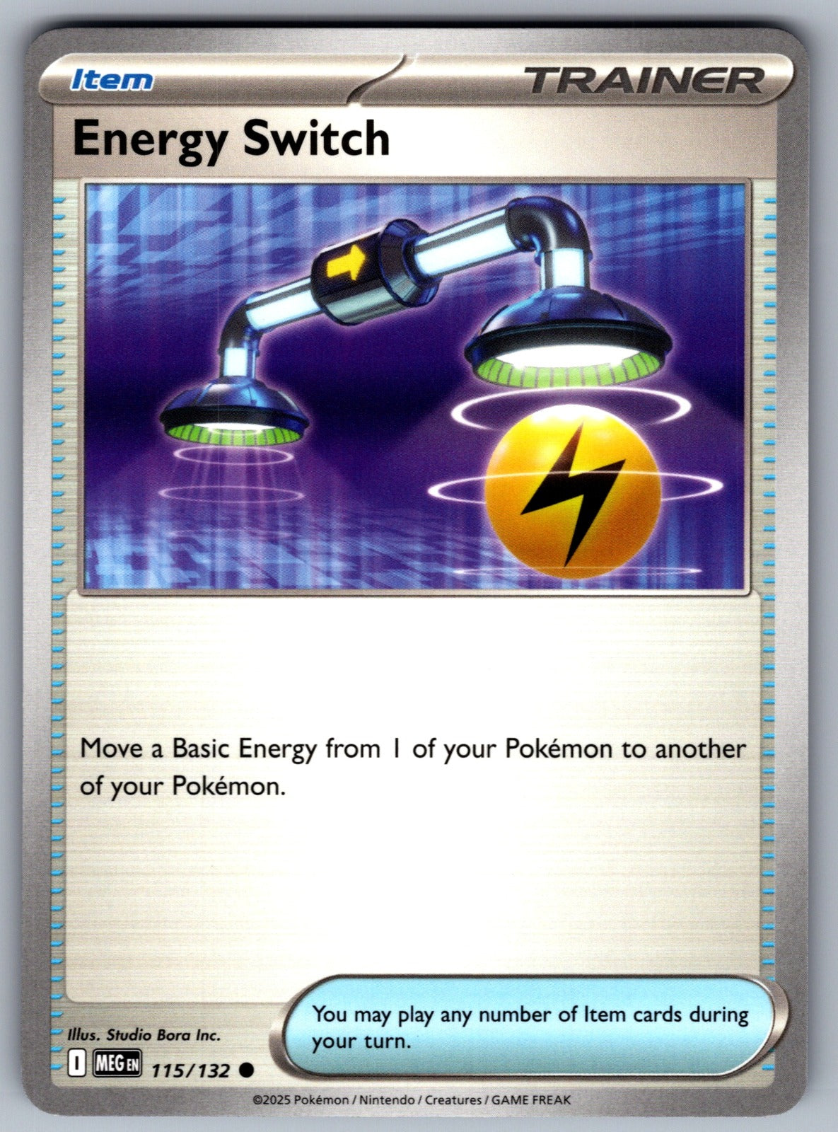 Energy Switch Common ME01: Mega Evolution 115/132 NM 2025