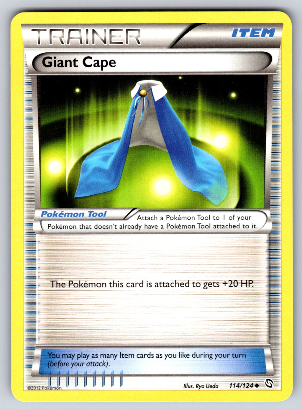 Giant Cape Uncommon Dragons Exalted 114/124 LP 2012