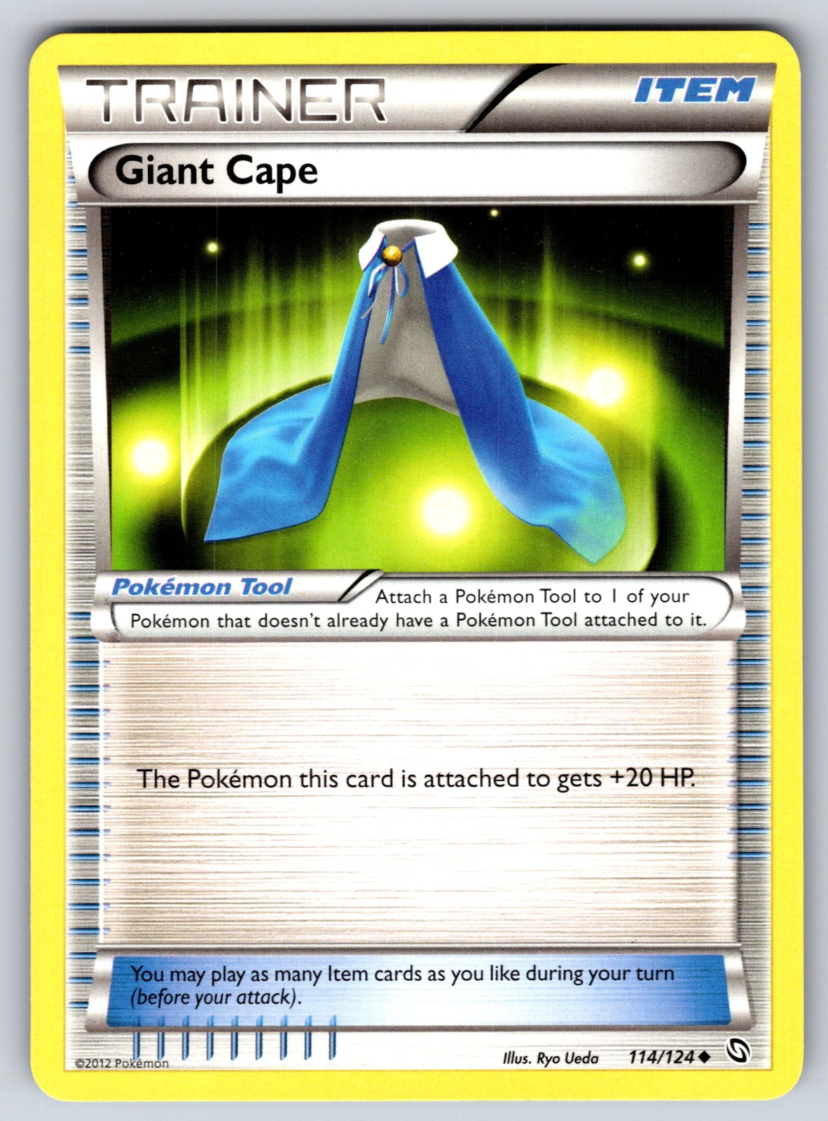 Giant Cape Uncommon Dragons Exalted 114/124 LP 2012