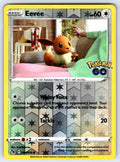 Eevee Reverse Holo Common Pokemon GO 054/078 NM 2022