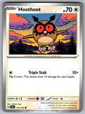 Hoothoot Common SV07: Stellar Crown 114/142 NM 2024