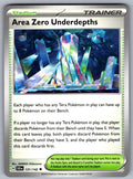 Area Zero Underdepths - Uncommon SV07: Stellar Crown 131/142 NM 2024