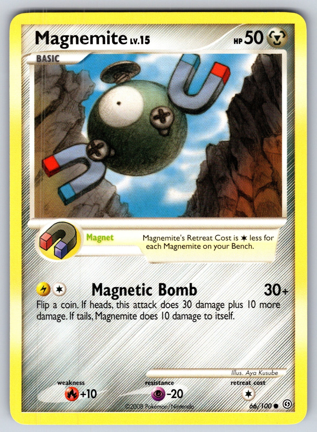 Magnemite (66) Common Stormfront 66/100 LP 2008