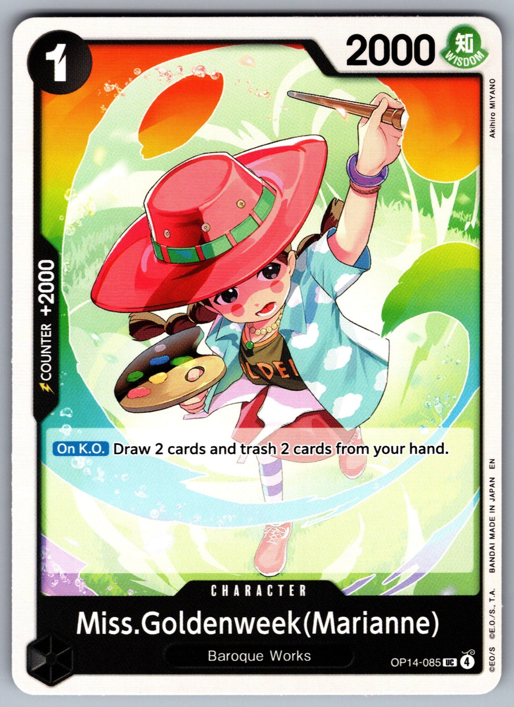 Miss.Goldenweek(Marianne) UC The Azure Sea's Seven OP14-085 NM 2026