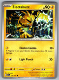 Electabuzz Common SV: Scarlet & Violet 151 125/165 NM 2023
