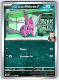 Team Rocket's Nidoran M Common SV10: Destined Rivals 117/182 NM 2025