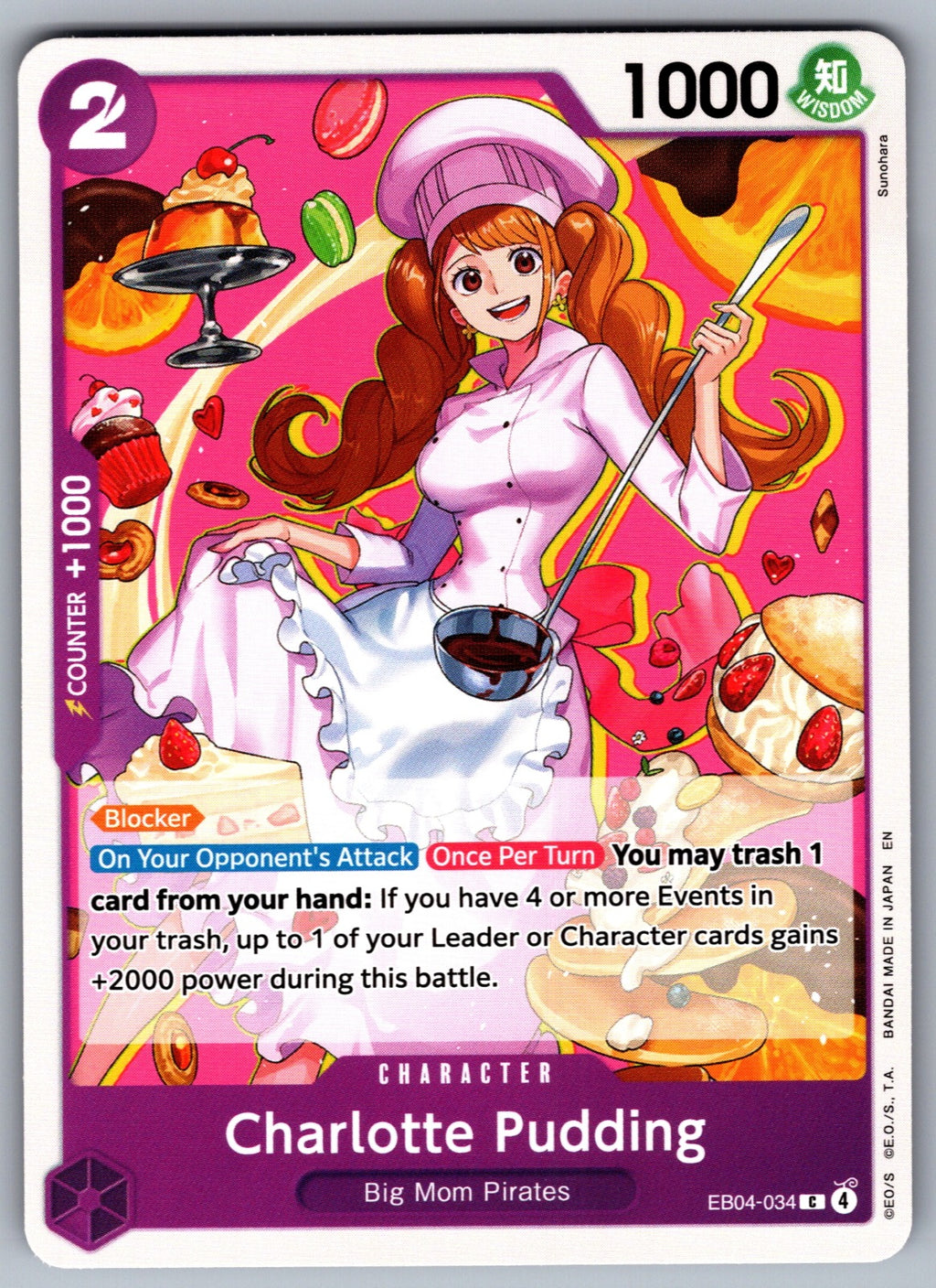 Charlotte Pudding C The Azure Sea's Seven EB04-034 NM 2026