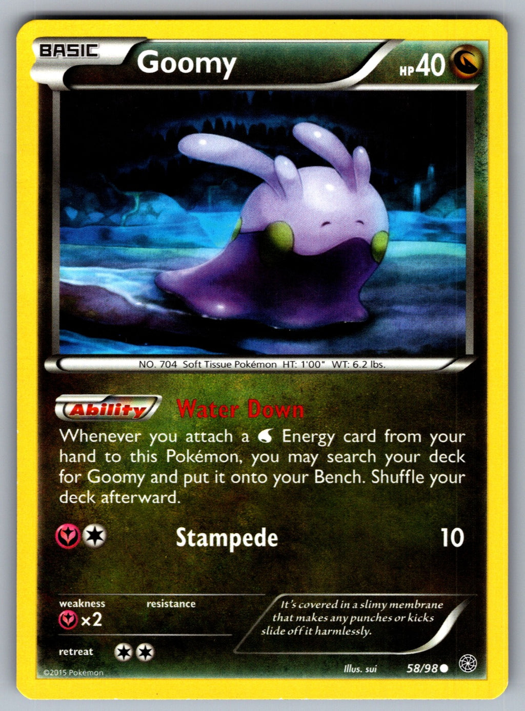 Goomy Common XY - Ancient Origins 58/98 LP 2015