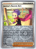 Janine's Secret Art - Reverse Holo Uncommon SV: Prismatic Evolutions 112/131 NM 