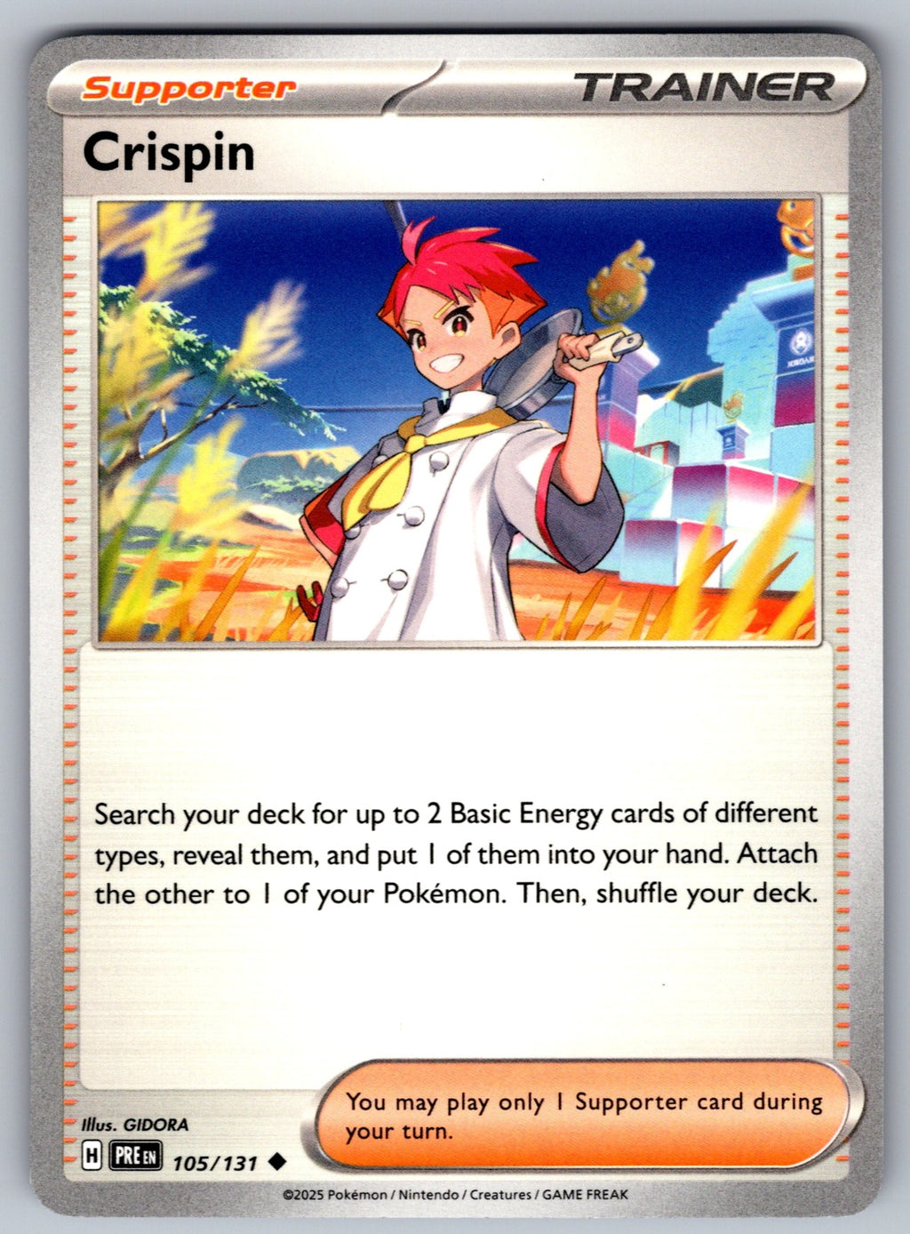 Crispin Uncommon SV: Prismatic Evolutions 105/131 NM 2025