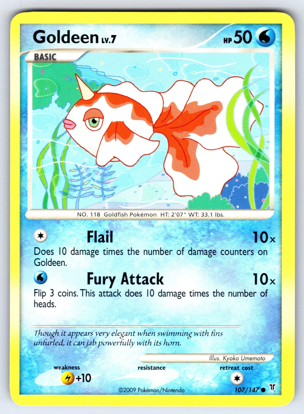Goldeen Common Supreme Victors 107 LP 2009