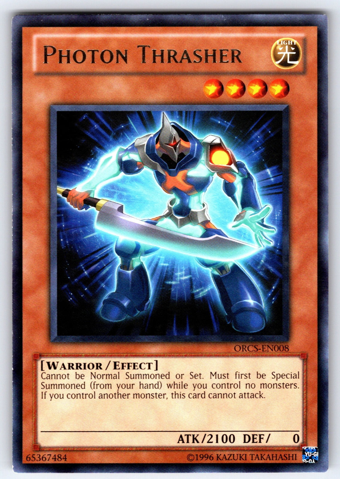 Photon Thrasher 1st Edition Common Legendary Duelists: White Dragon Abyss LED3-E
