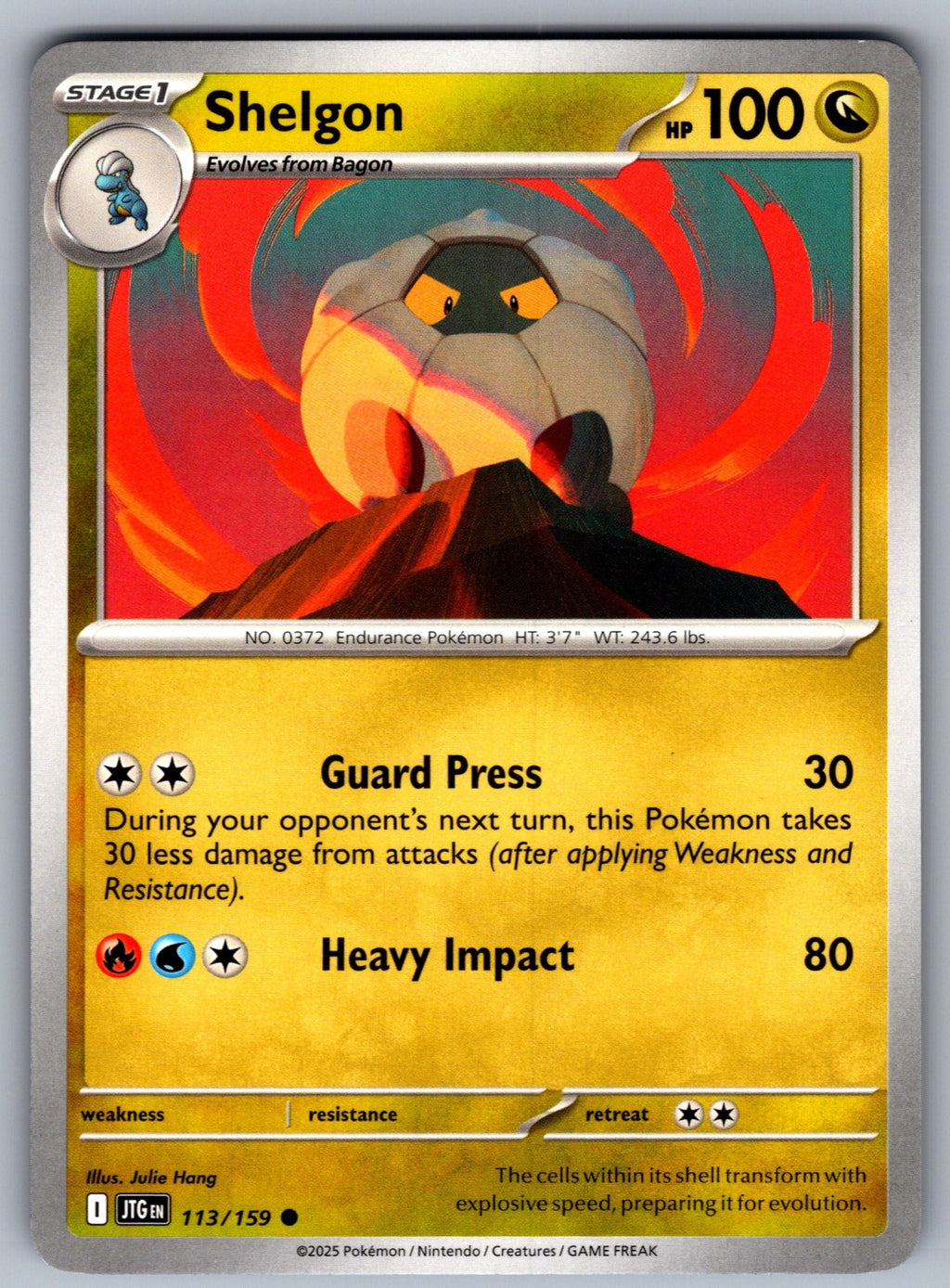 Shelgon Common SV09: Journey Together 113/159 NM 2025