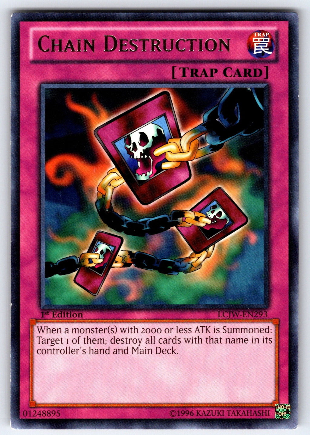 Chain Destruction 1st Edition Rare Legendary Collection 4: Joey's World LCJW-EN2