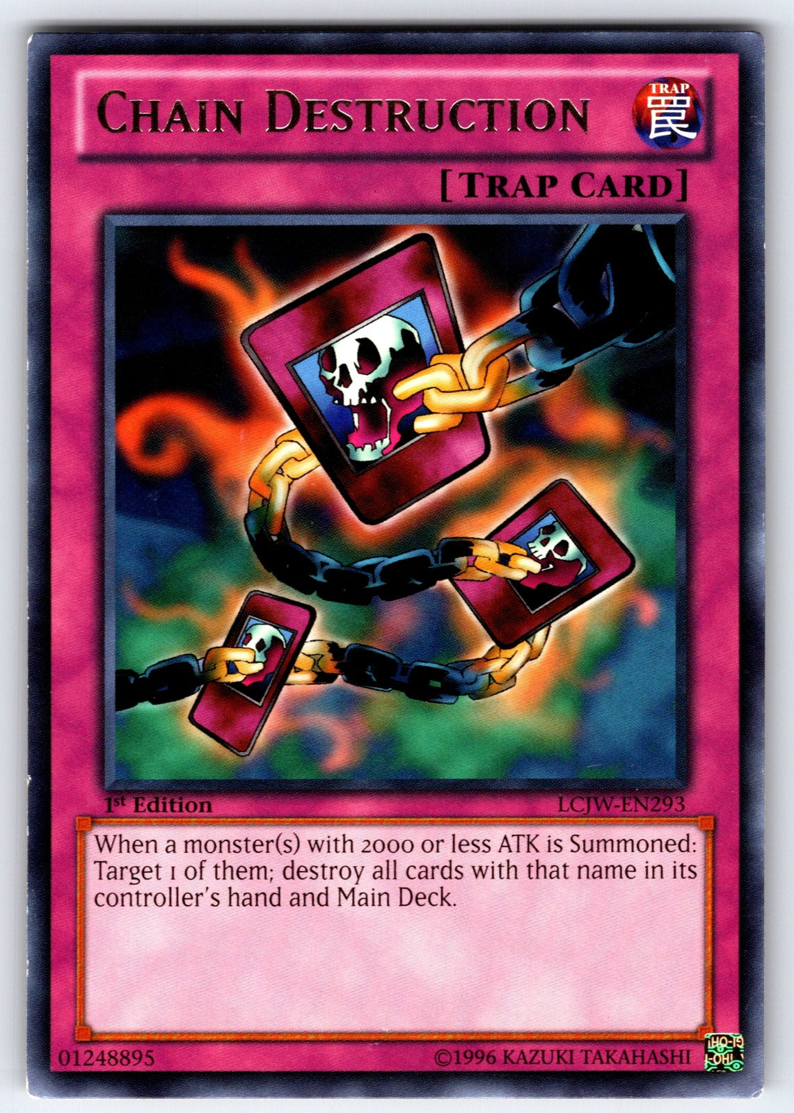 Chain Destruction 1st Edition Rare Legendary Collection 4: Joey's World LCJW-EN2