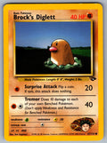 Brock's Diglett Unlimited Common Gym Challenge 067/132 NM 2000