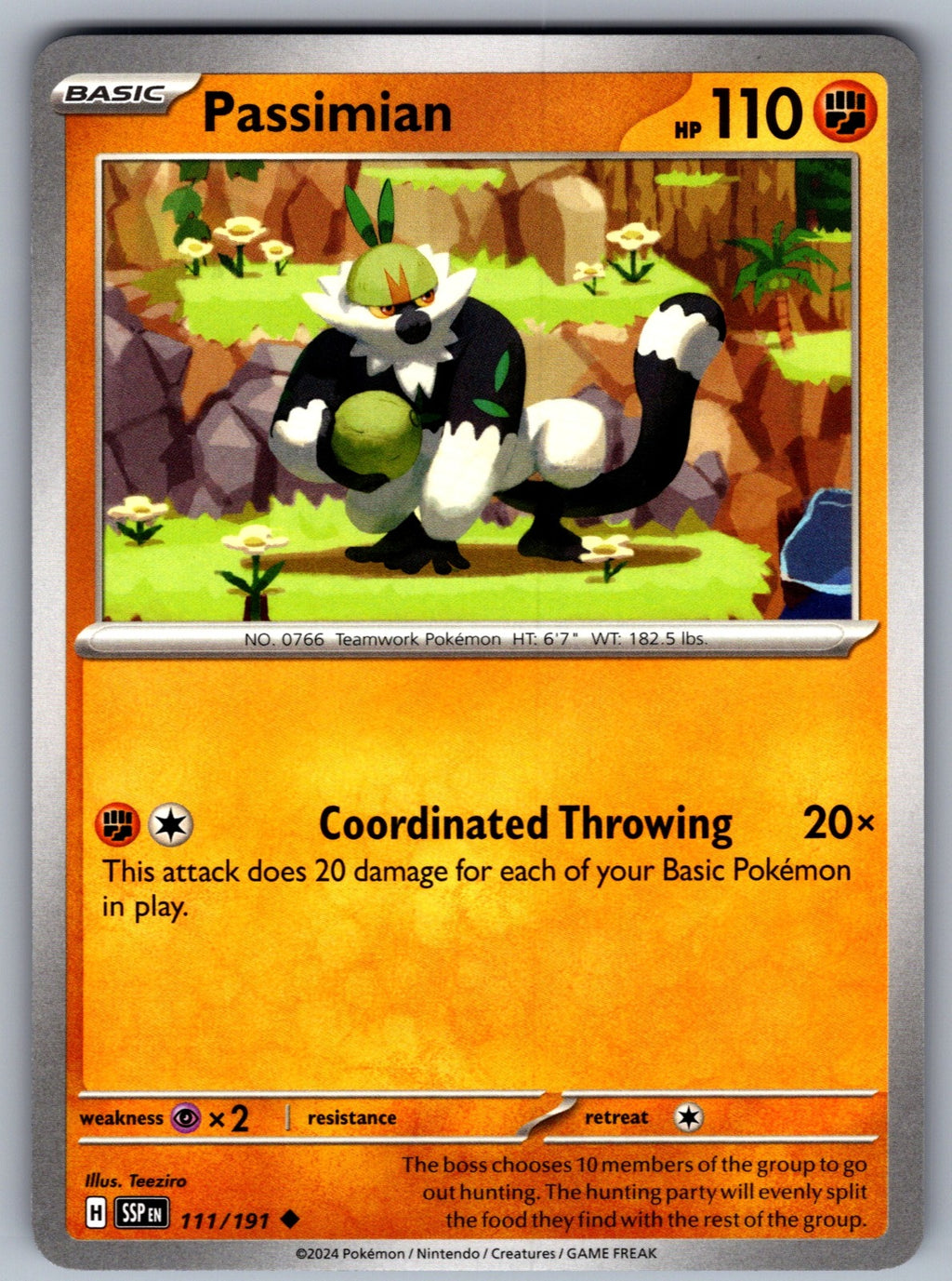 Passimian Uncommon SV08: Surging Sparks 111/191 NM 2024