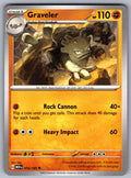 Graveler Uncommon SV: Scarlet & Violet 151 075/165 NM 2023