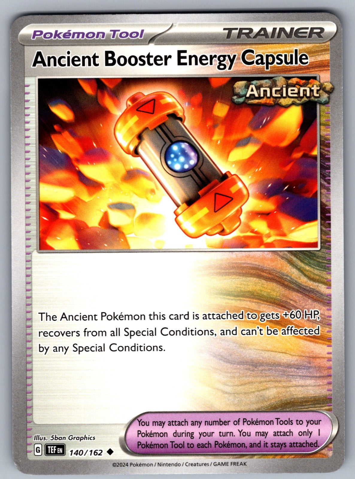 Ancient Booster Energy Capsule Uncommon SV05: Temporal Forces 140/162 NM 2024