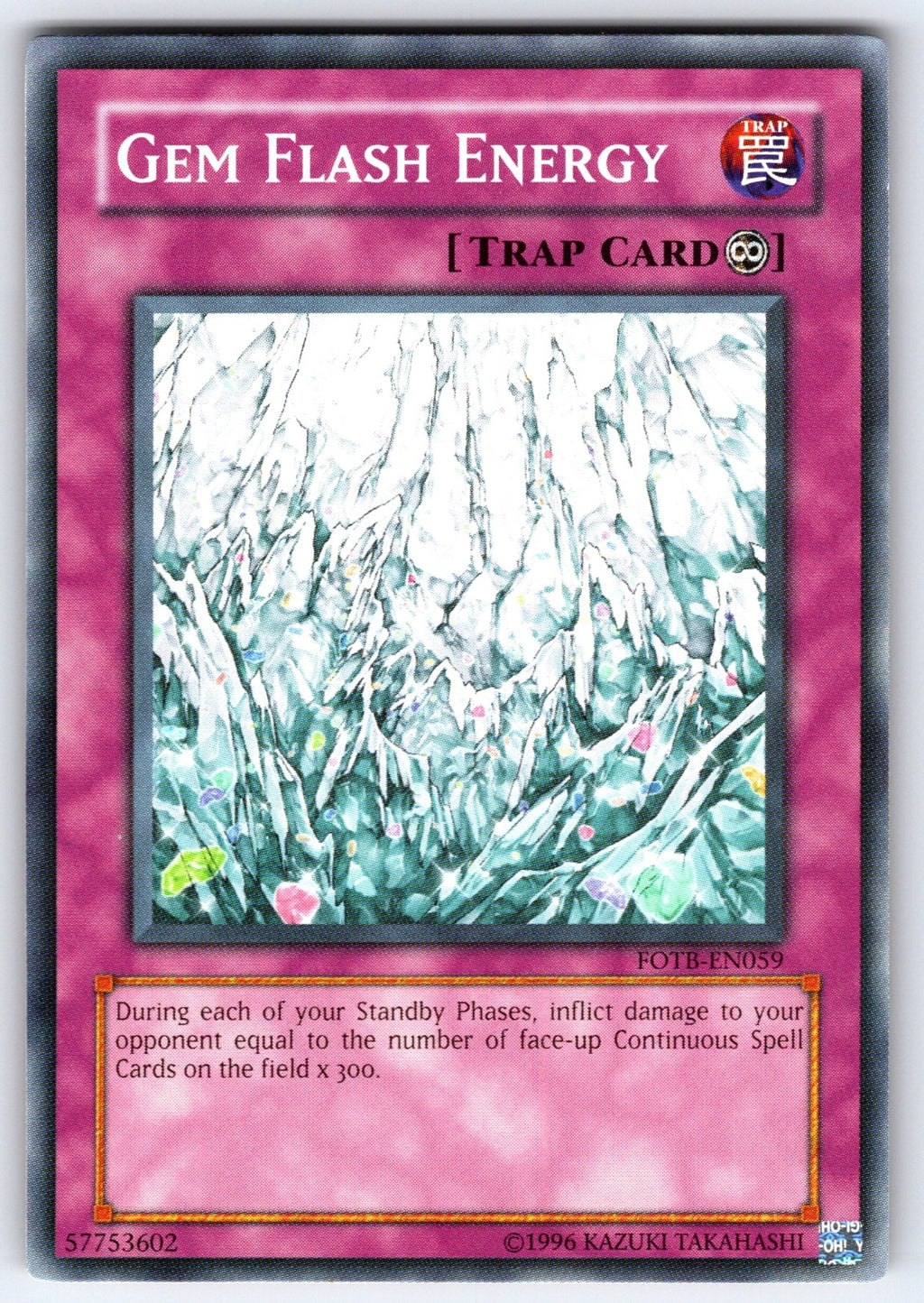 Gem Flash Energy Unlimited Common Force of the Breaker FOTB-EN059 NM 2007