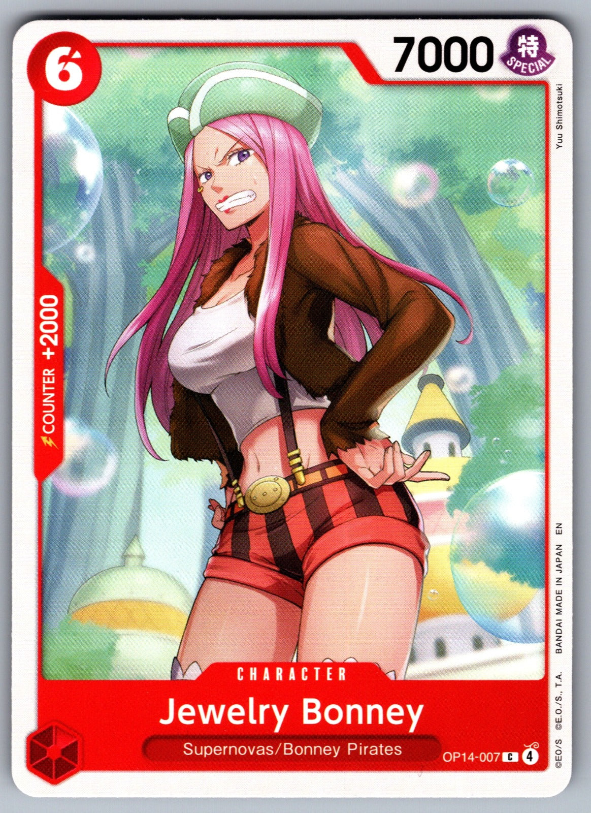 Jewelry Bonney C The Azure Sea's Seven OP14-007 NM 2026