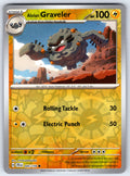 Alolan Graveler Reverse Holo Common SV09: Journey Together 045/159 NM 2025