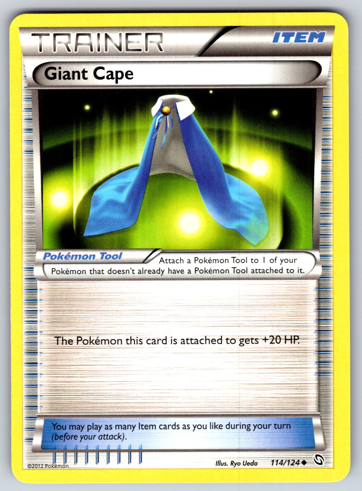 Giant Cape Uncommon Dragons Exalted 114/124 LP 2012