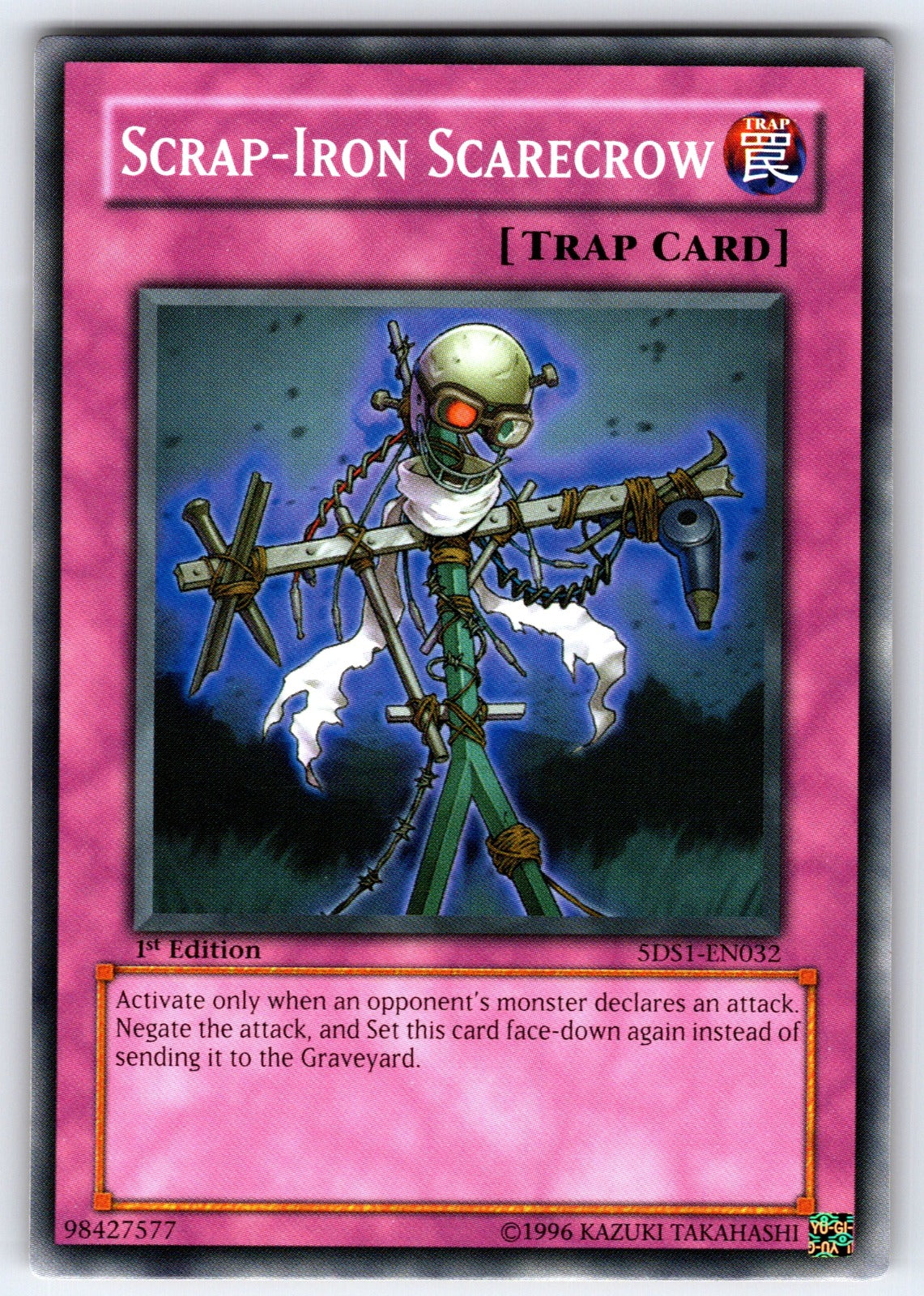 Scrap-Iron Scarecrow Unlimited Common 5D's 2008 Starter Deck 5DS1-EN032 LP 2008