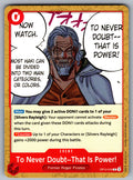 To Never Doubt--That Is Power! C Legacy of the Master OP12-016 NM 2025