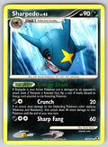 Sharpedo Uncommon Rising Rivals 49/111 LP 2009