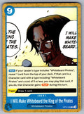 I Will Make Whitebeard the King of the Pirates C Legacy of the Master OP12-058 NM 2025