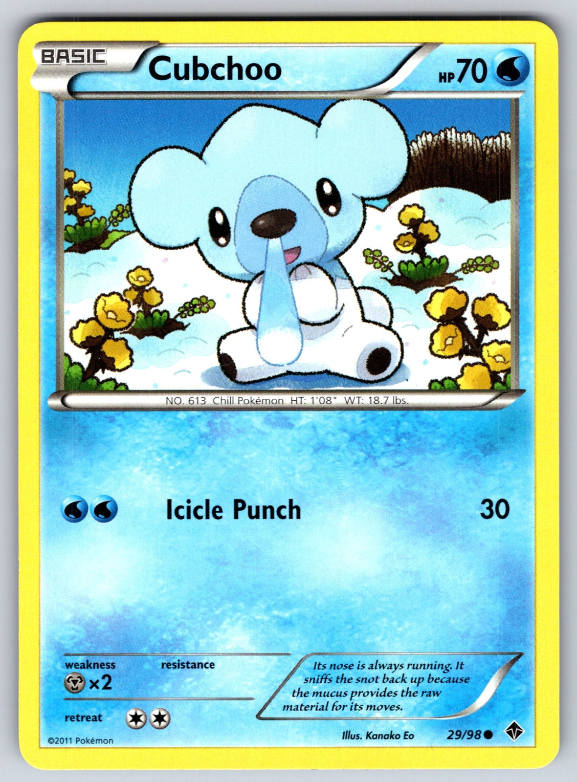 Cubchoo (29) Common Emerging Powers 29/98 LP 2011