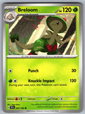 Breloom Common SV05: Temporal Forces 007/162 NM 2024