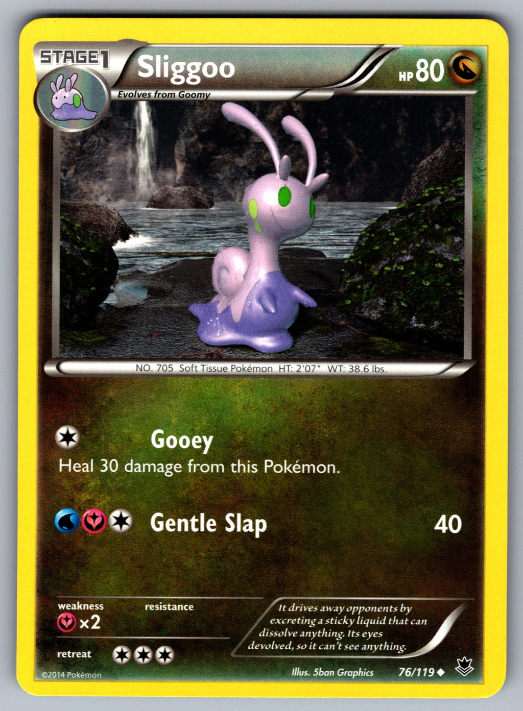 Sliggoo Uncommon XY - Phantom Forces 76/119 LP 2014