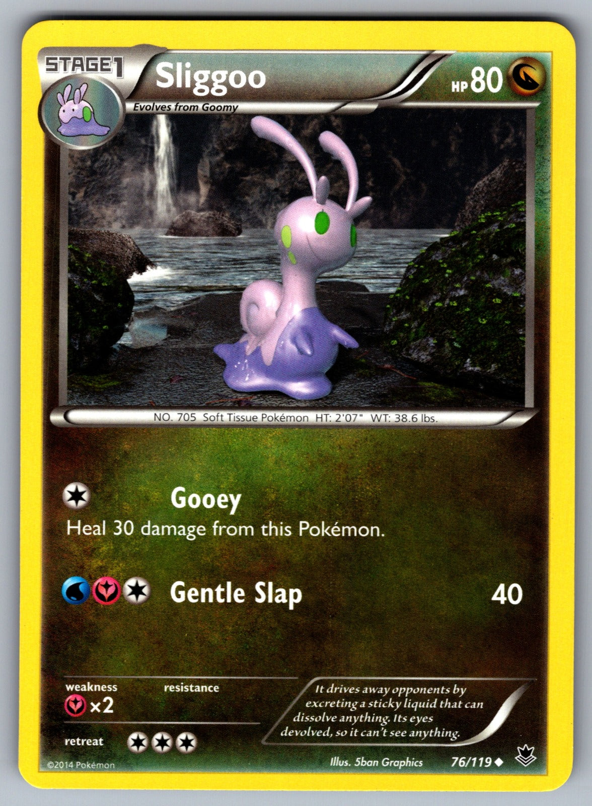Sliggoo Uncommon XY - Phantom Forces 76/119 LP 2014