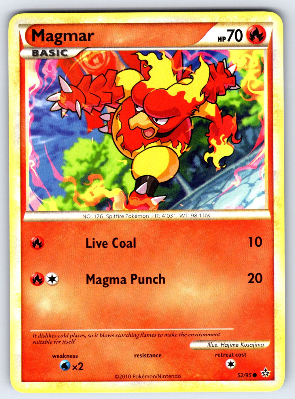 Magmar Common Unleashed 52/95 LP 2010