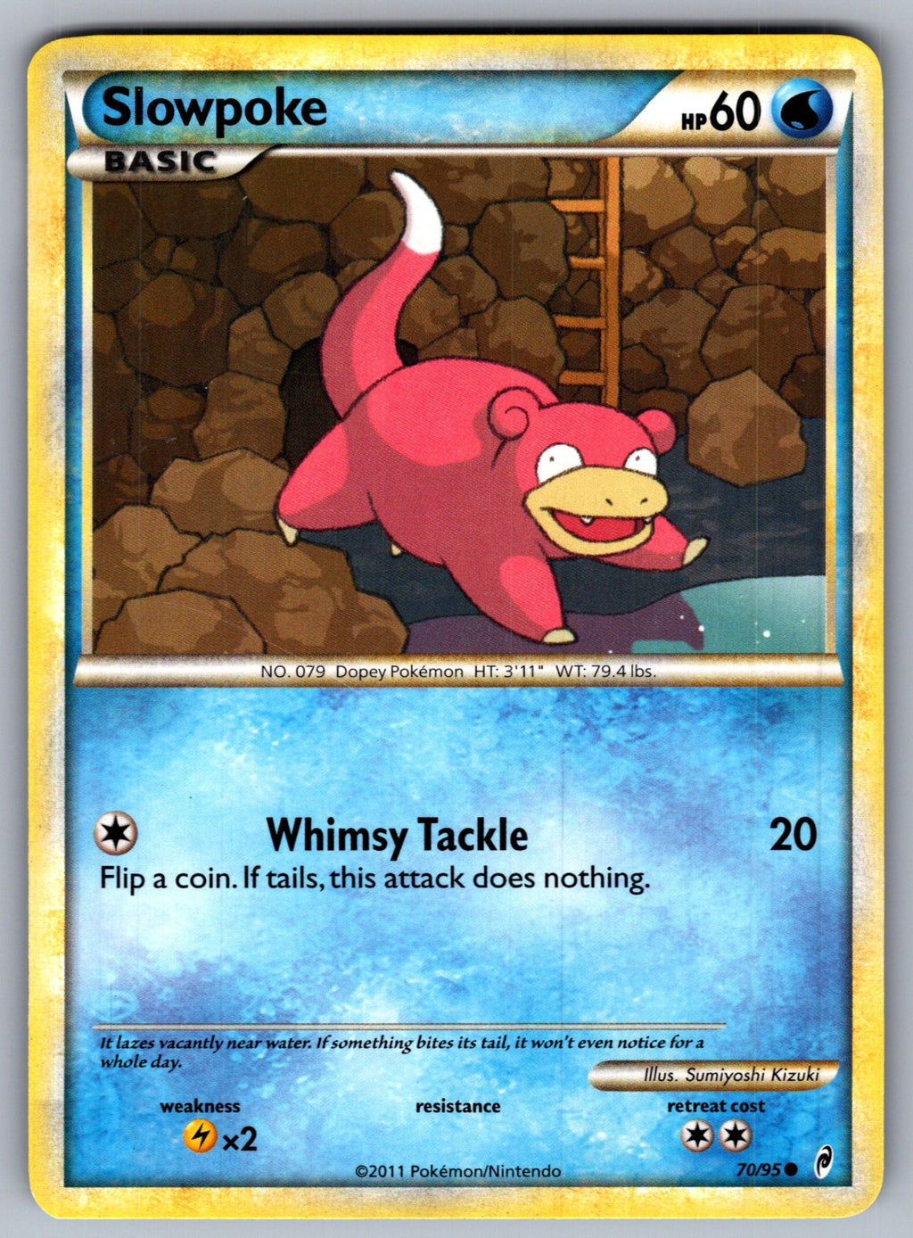 Slowpoke Common Call of Legends 70/95 LP 2011