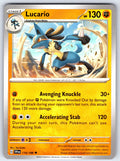 Lucario Uncommon SV01: Scarlet & Violet Base Set 114/198 LP 2023